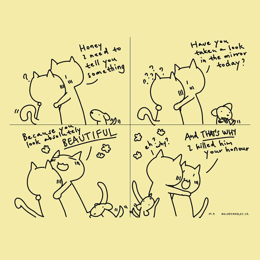 Because you are absolutely gorgeous!