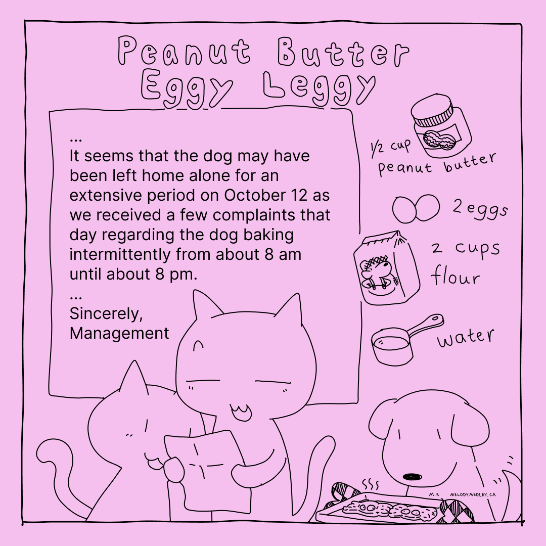 Best Peanut Butter Eggy Leggy ever!