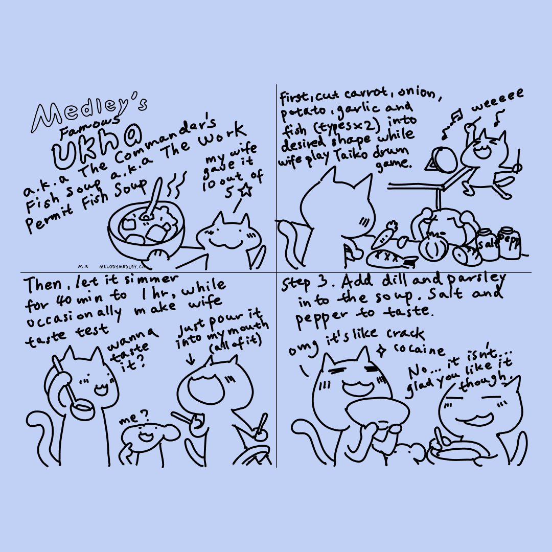 If you want to have the full Russian experience, add a shot of Vodka