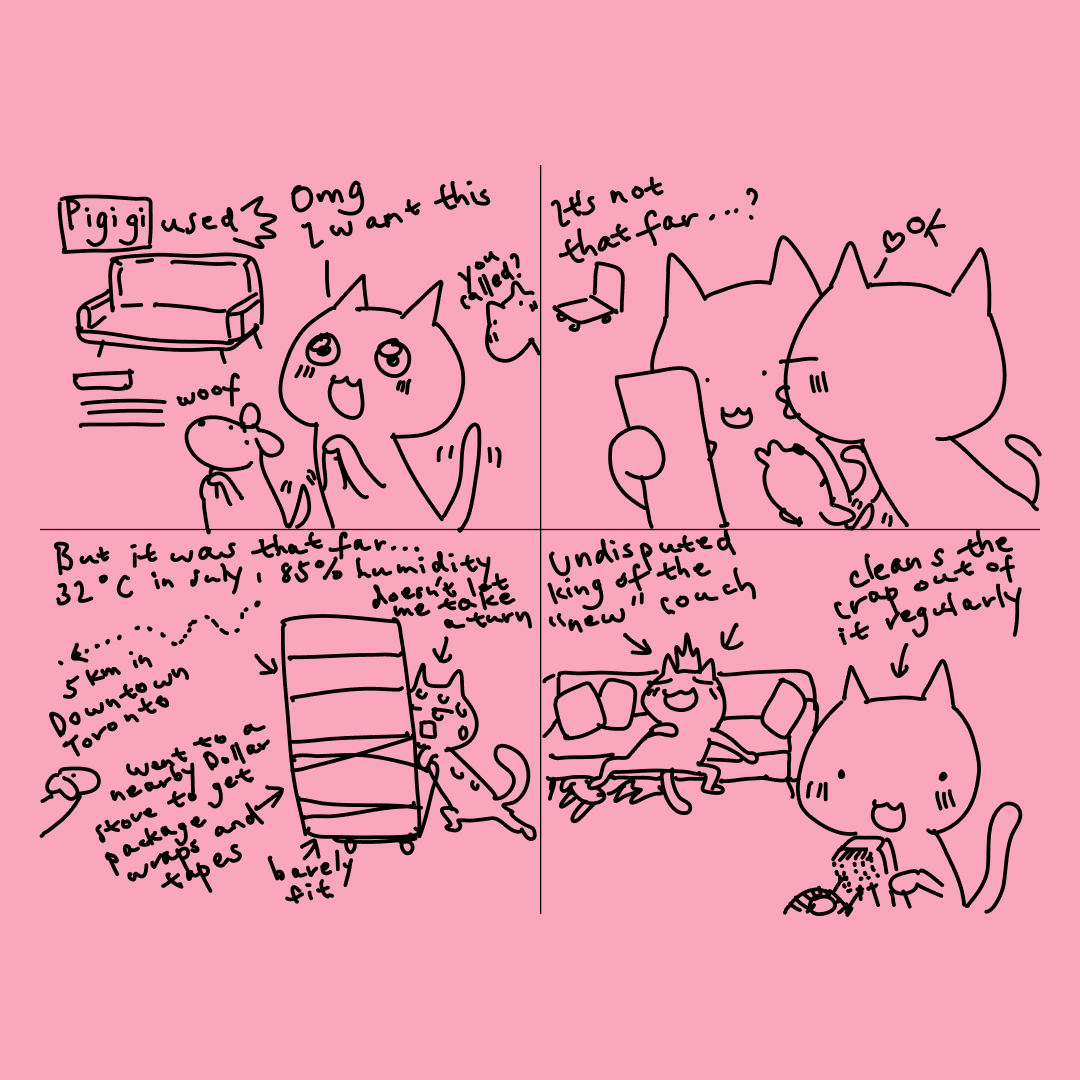 At least it wasn't raining