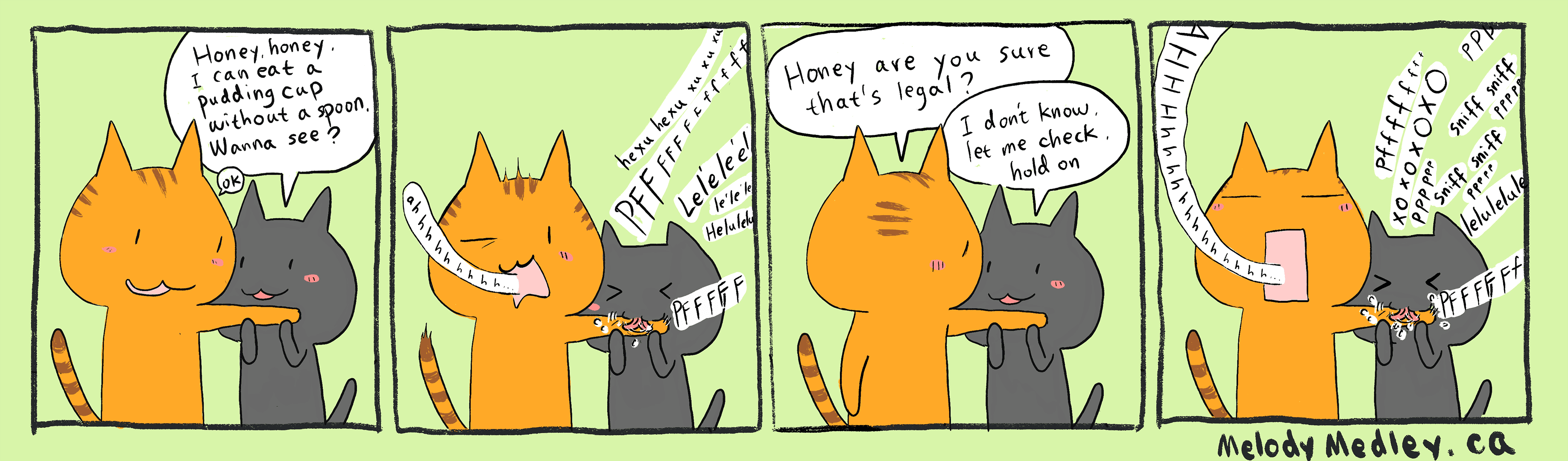 Nooooo pudding, nooooo pudding! Illegal!