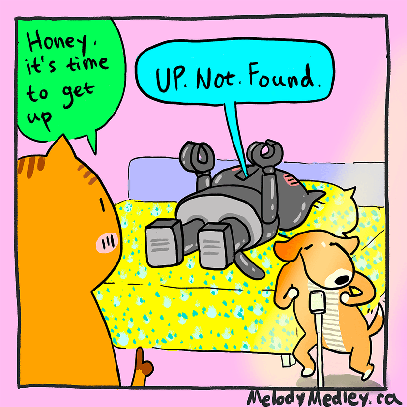 Never gonna get you up, never gonna leave you down