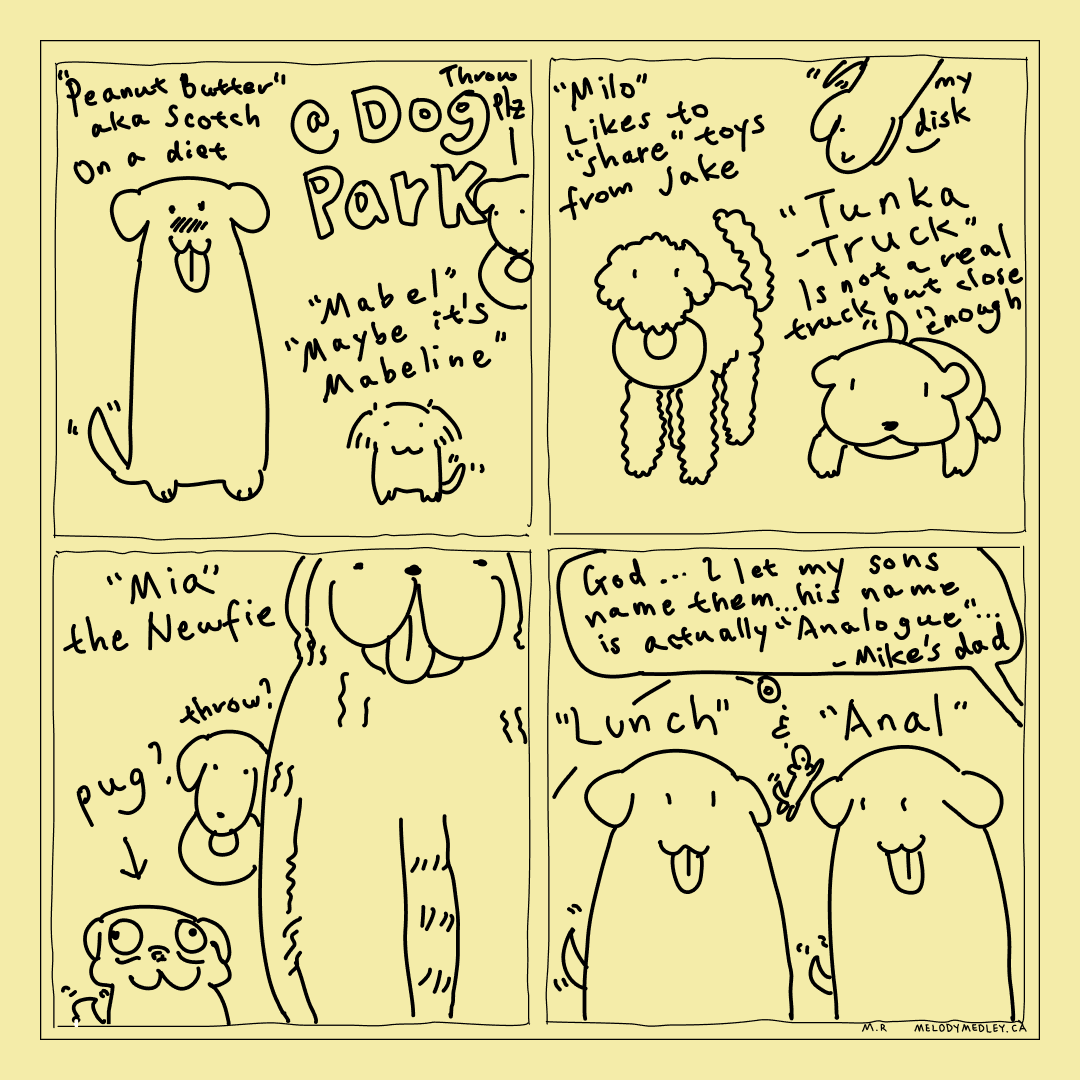 Every dog has a name