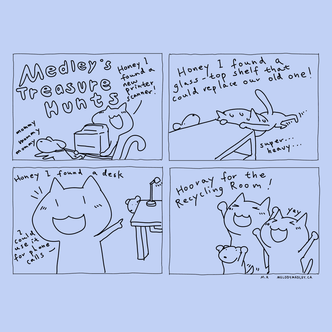 Who knows what treasure we will find there next time?