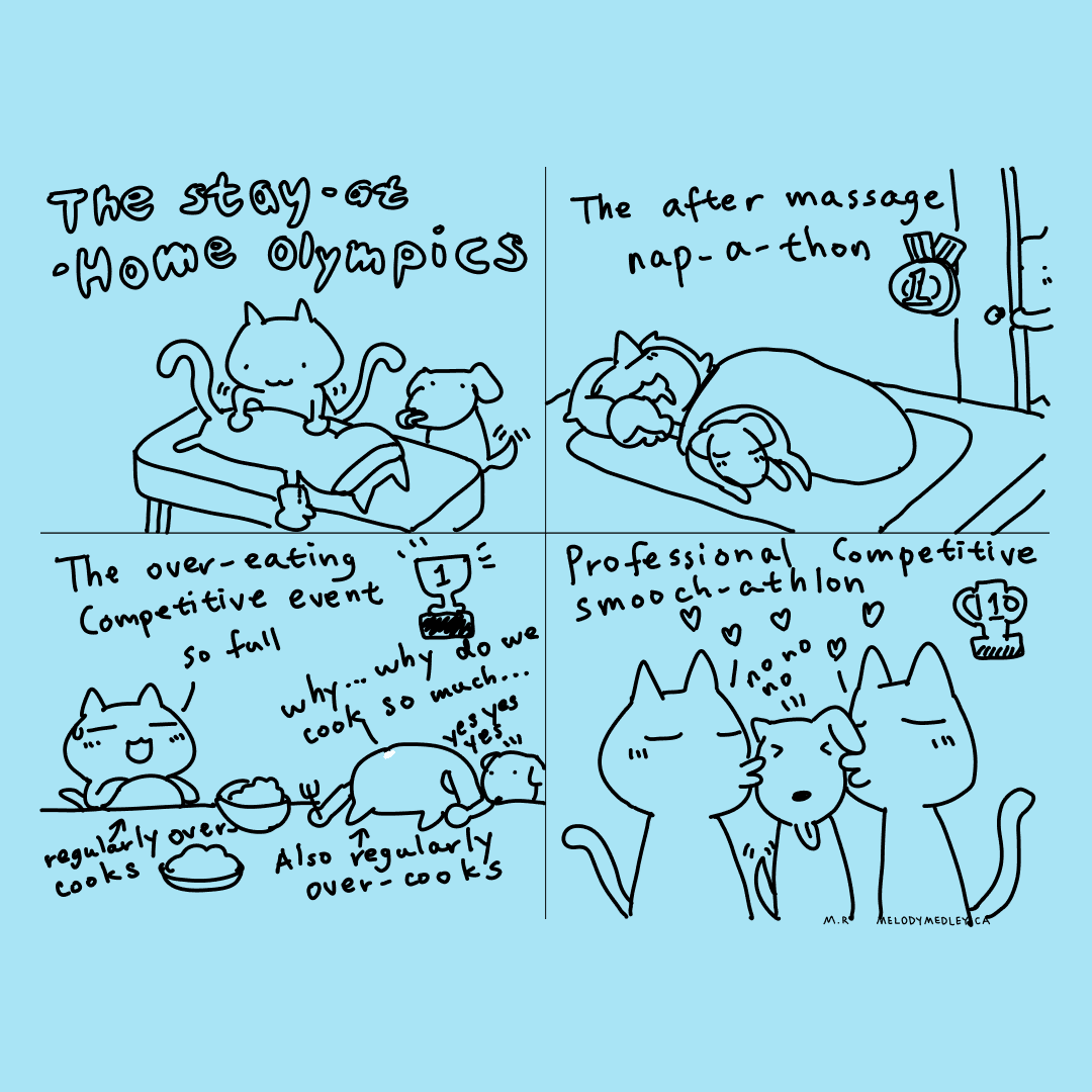 One day we will show you the other medals we earned...